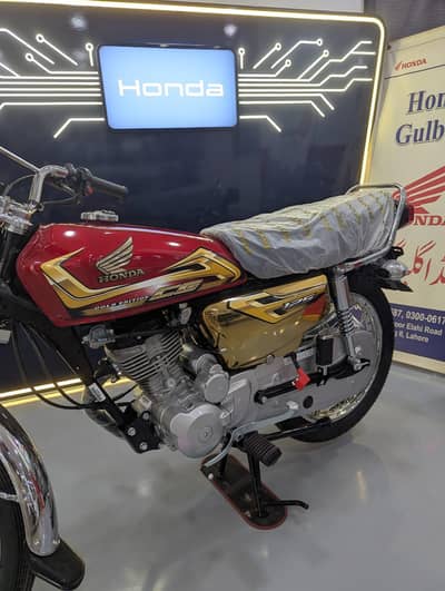 Honda CG 125CC Gold edition self start 2026 zero meter