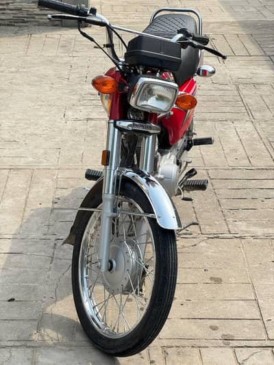 Honda CG 125 2025 model open letter double Saman